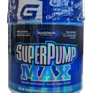 Gaspari Nutrition – SuperPump Max (Blue Raspberry)