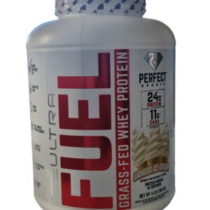 Perfect Sports Ultra Fuel – Grass-Fed Whey Protein (Vanilla Ice Cream)