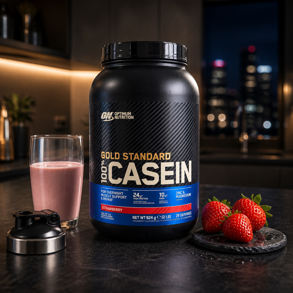 Optimum Nutrition Gold Standard 100% Casein – Strawberry