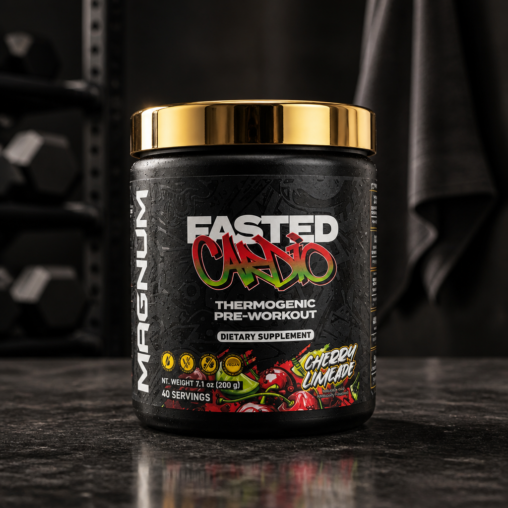 Magnum Fasted Cardio Thermogenic Pre-Workout – Cherry Limeade