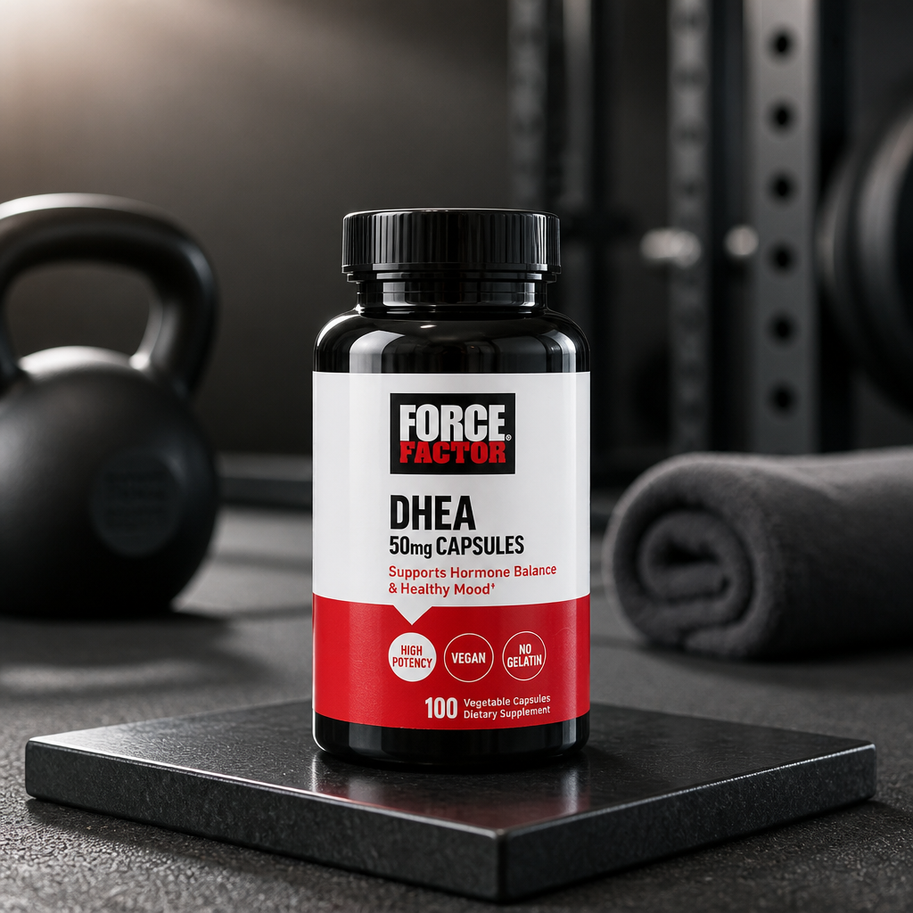 Force Factor DHEA 50mg Capsules
