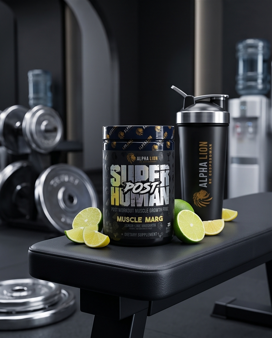 Alpha Lion Superhuman Post Workout Muscle Growth Fuel – Muscle Marg Lemon-Lime Margarita