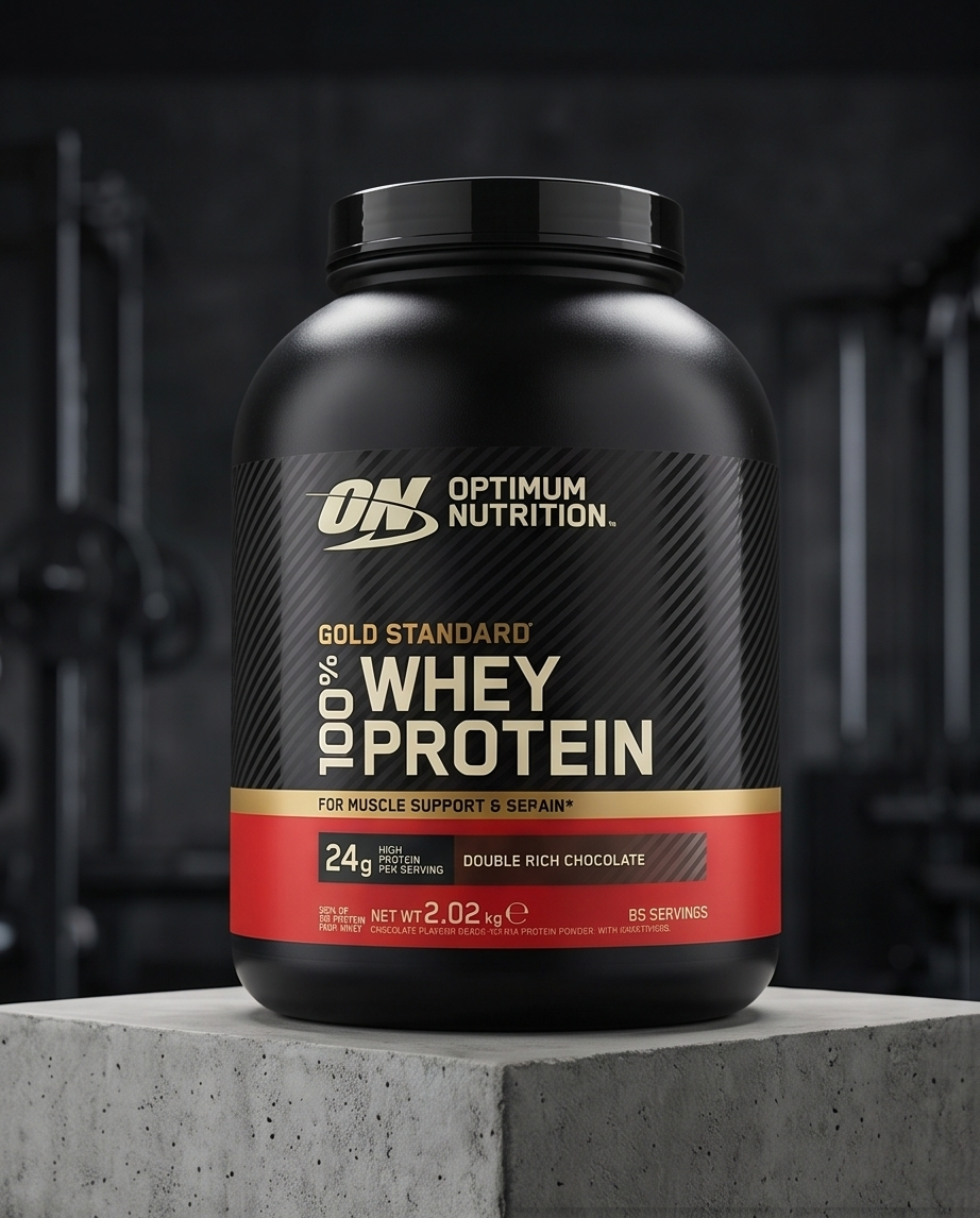 Optimum Nutrition Gold Standard 100% Whey Protein – Double Rich Chocolate