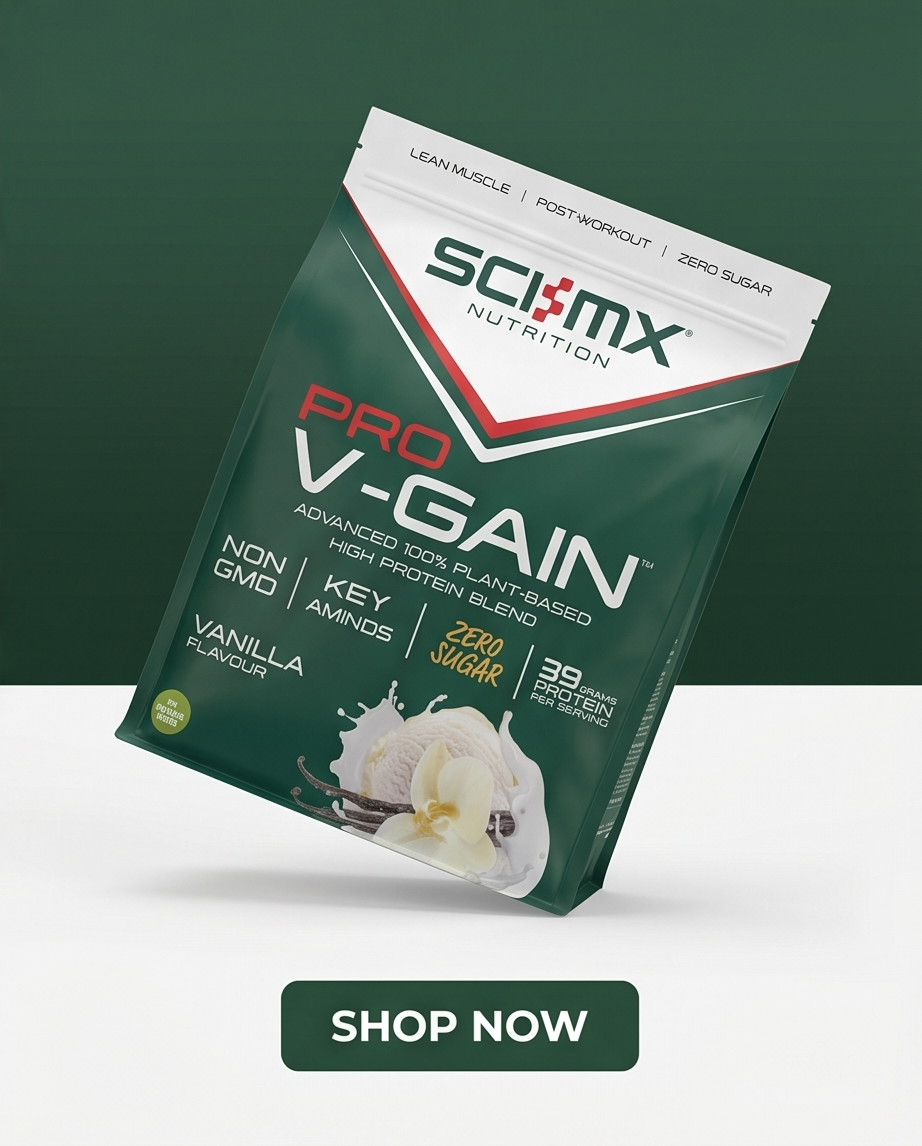 Sci-MX Nutrition Pro V-Gain Plant Protein – Vanilla Flavour
