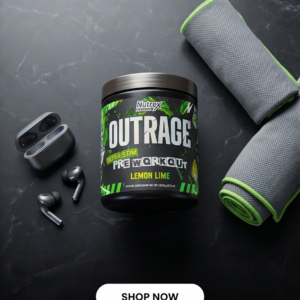 Nutrex Outrage Ultra Stim Pre-Workout – Lemon Lime