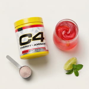 C4 Energy + Aminos Pre-Workout Drink Mix – Fruit Punch