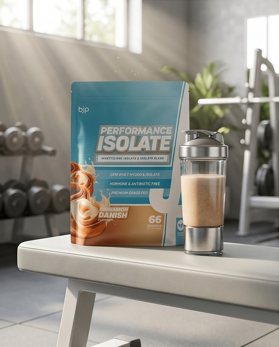 BJP Performance Isolate Whey Protein – Cinnamon Danish