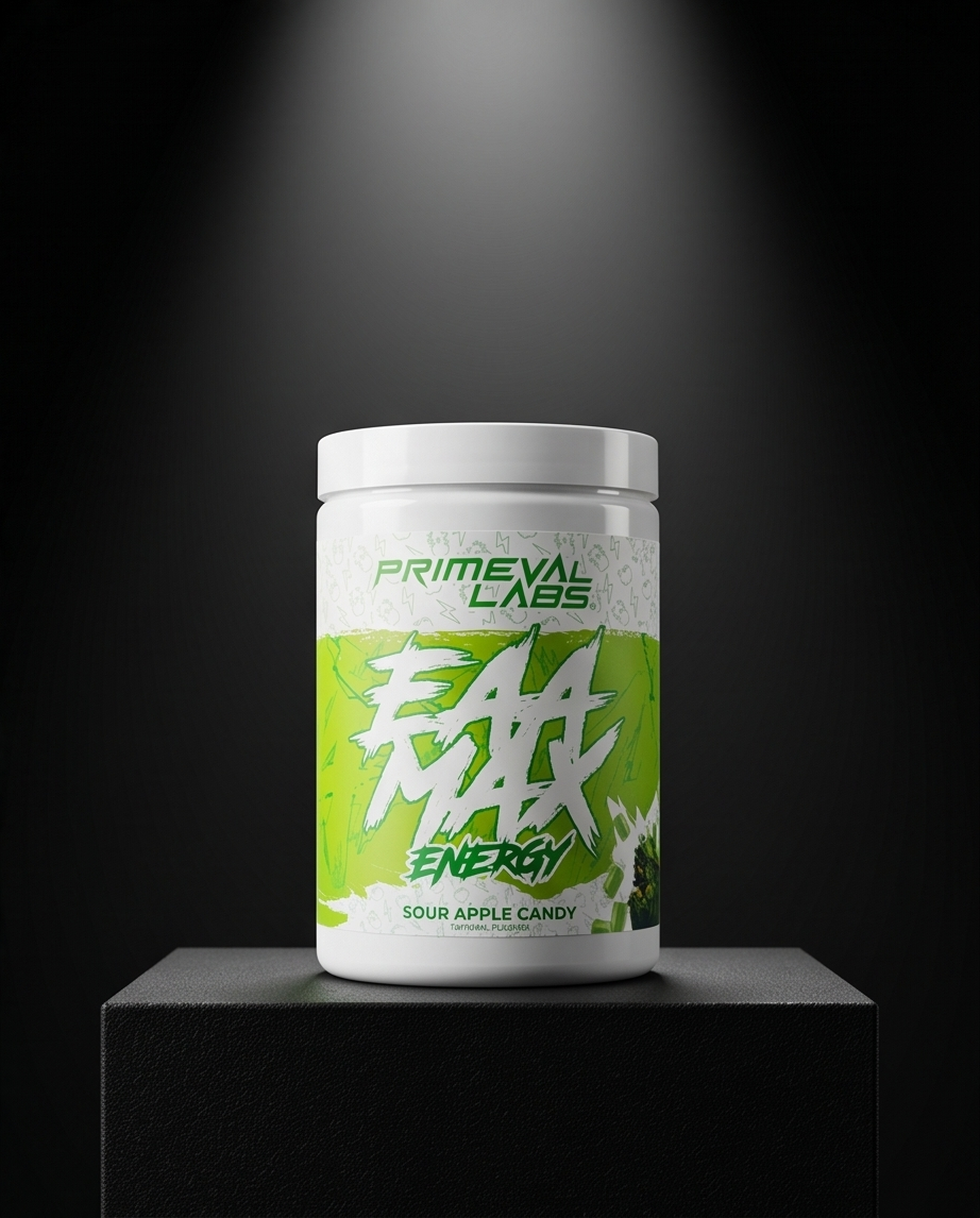 Primeval Labs EAAs Energy – Sour Apple Candy