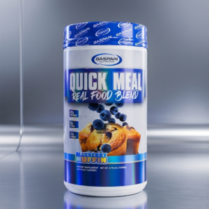 Gaspari Nutrition Quick Meal – Real Food Blend Blueberry Muffin