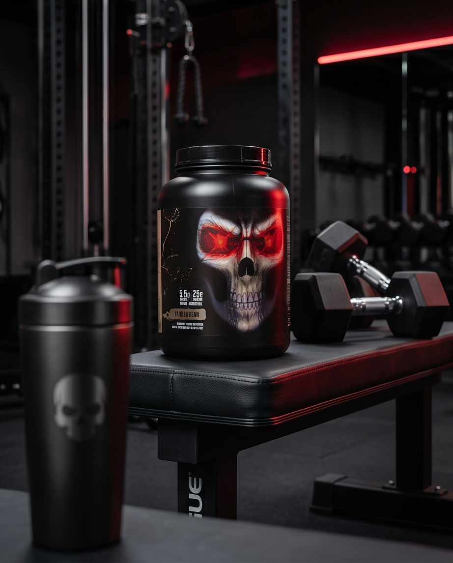 Skull Series Whey Protein Isolate – Vanilla Bean