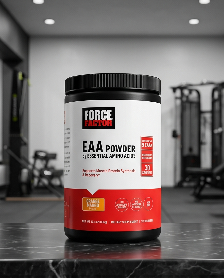 Force Factor EAA Powder – Orange Mango