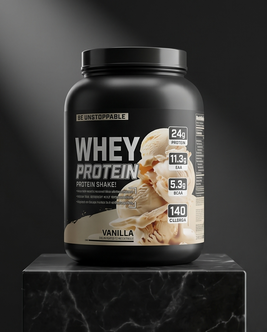 Be Unstoppable Whey Protein – Vanilla