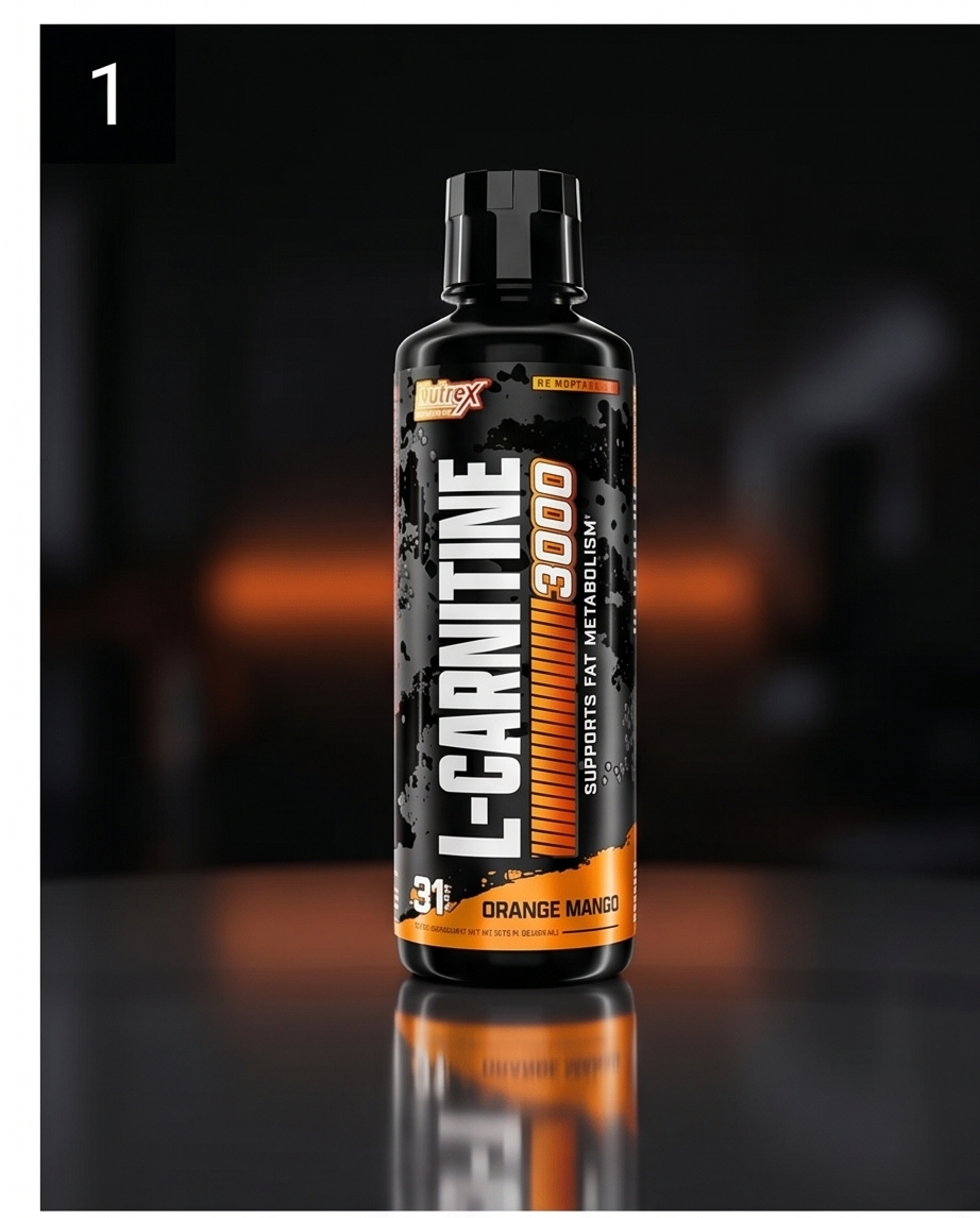 Nutrex Research L-Carnitine 3000 – Orange Mango