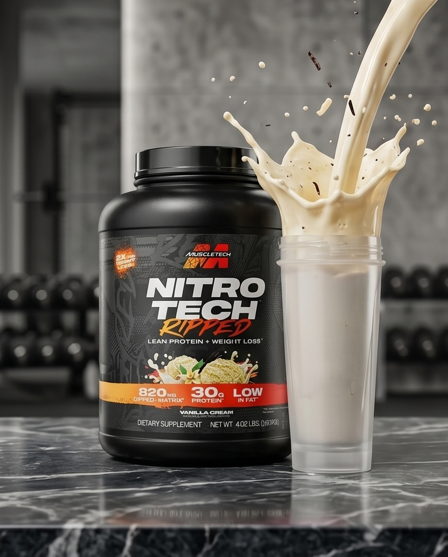 MuscleTech Nitro-Tech Ripped – Vanilla Cream