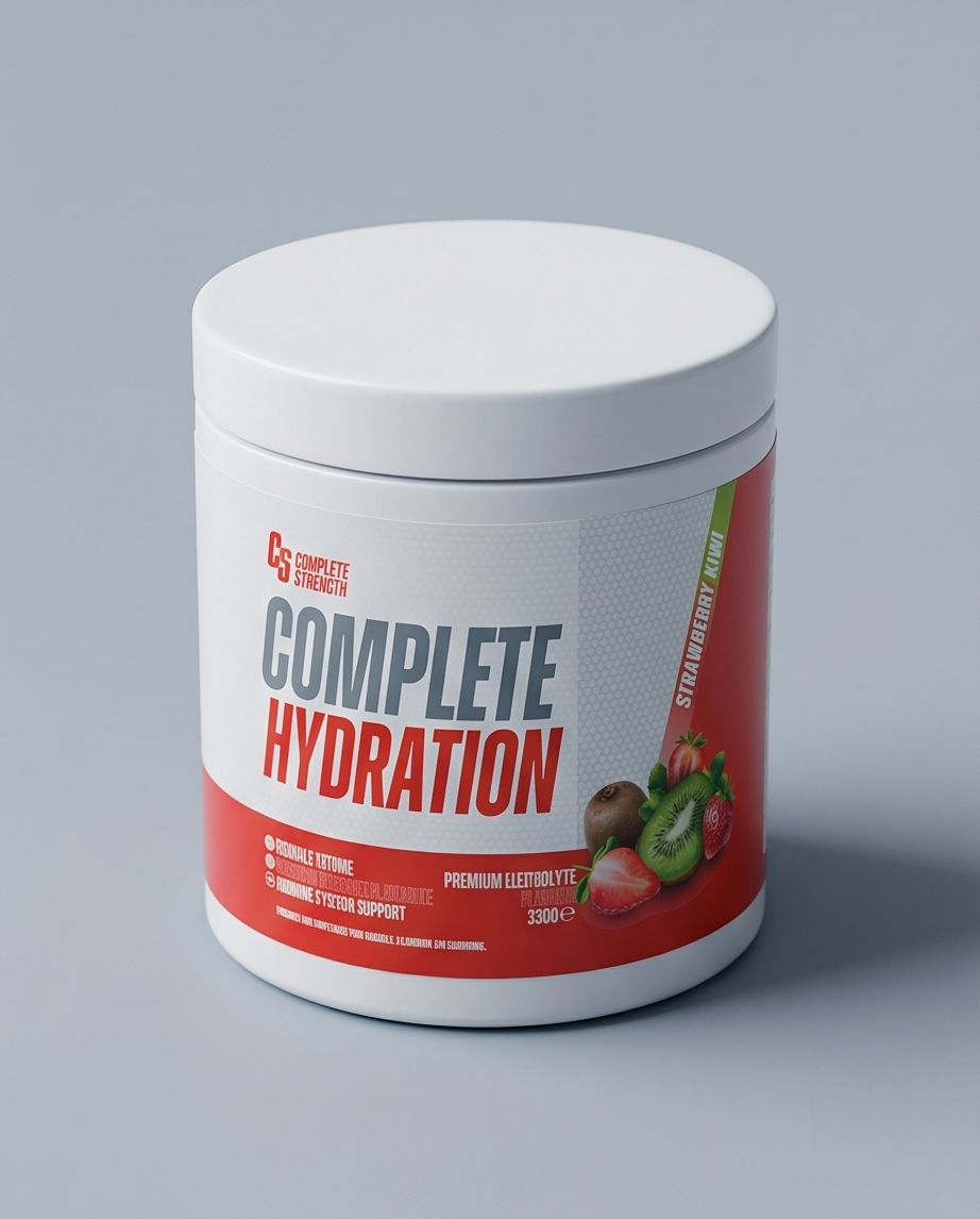 Complete Hydration – Premium Electrolyte Formula (Strawberry Kiwi)