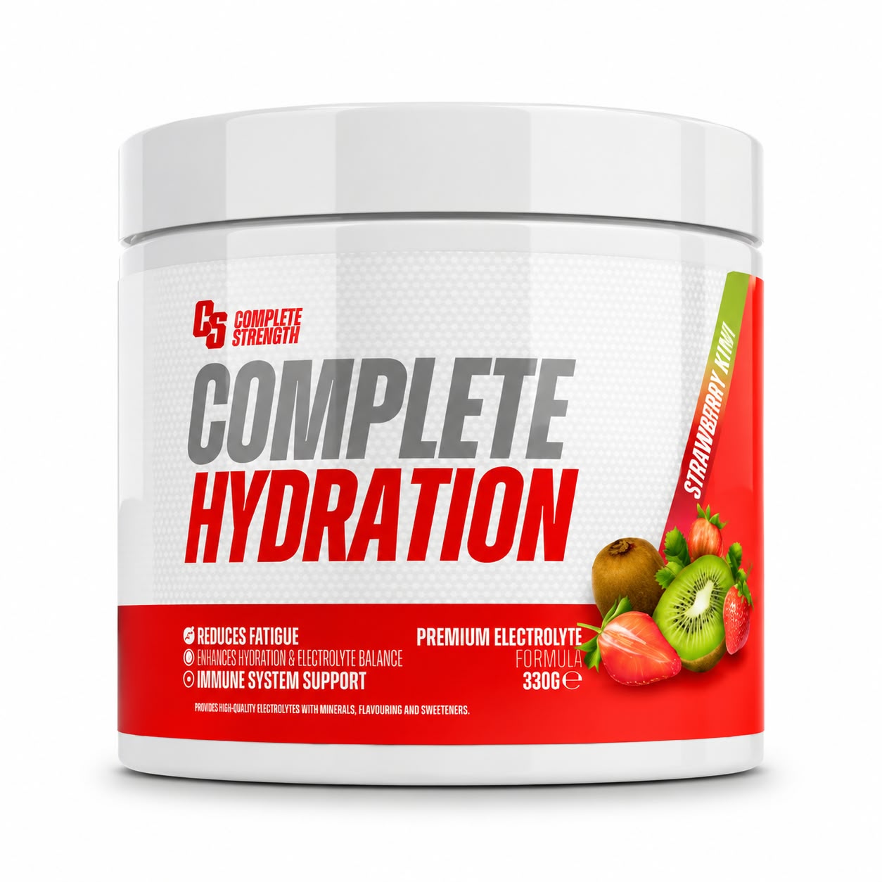 Complete Hydration – Premium Electrolyte Formula (Strawberry Kiwi)