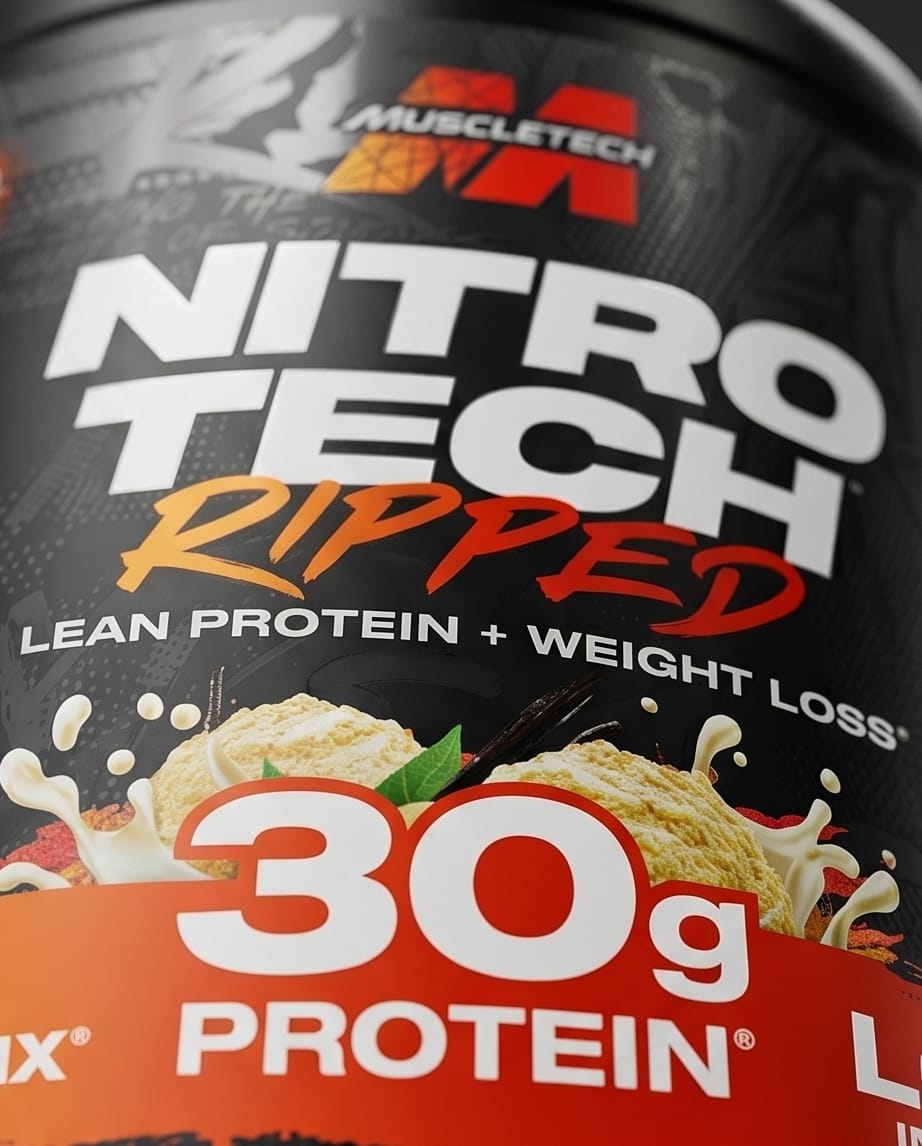 MuscleTech Nitro-Tech Ripped – Vanilla Cream - Image 4