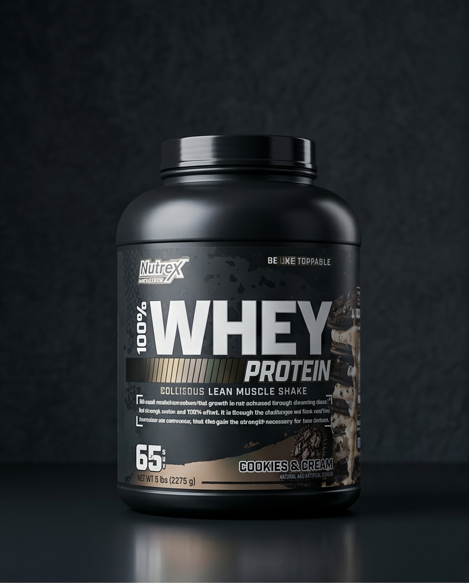 Nutrex 100% Whey Protein – Cookies & Cream