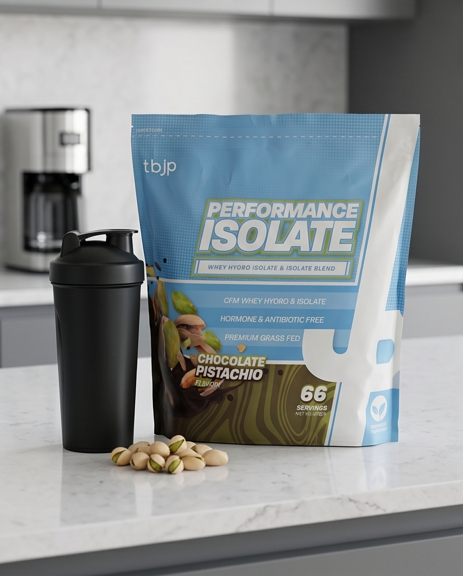 TBJP Performance Isolate – Chocolate Pistachio