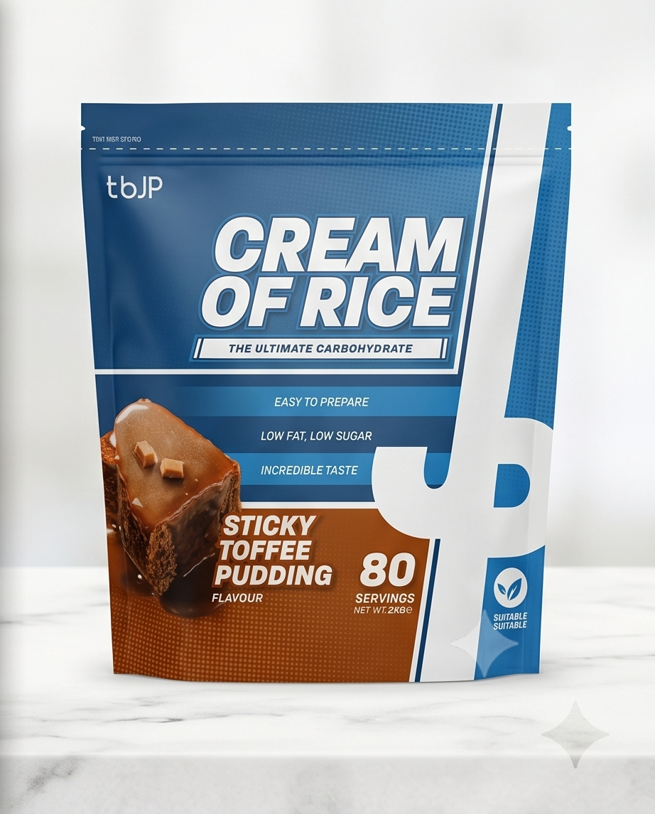 TBJP Cream of Rice – Sticky Toffee Pudding