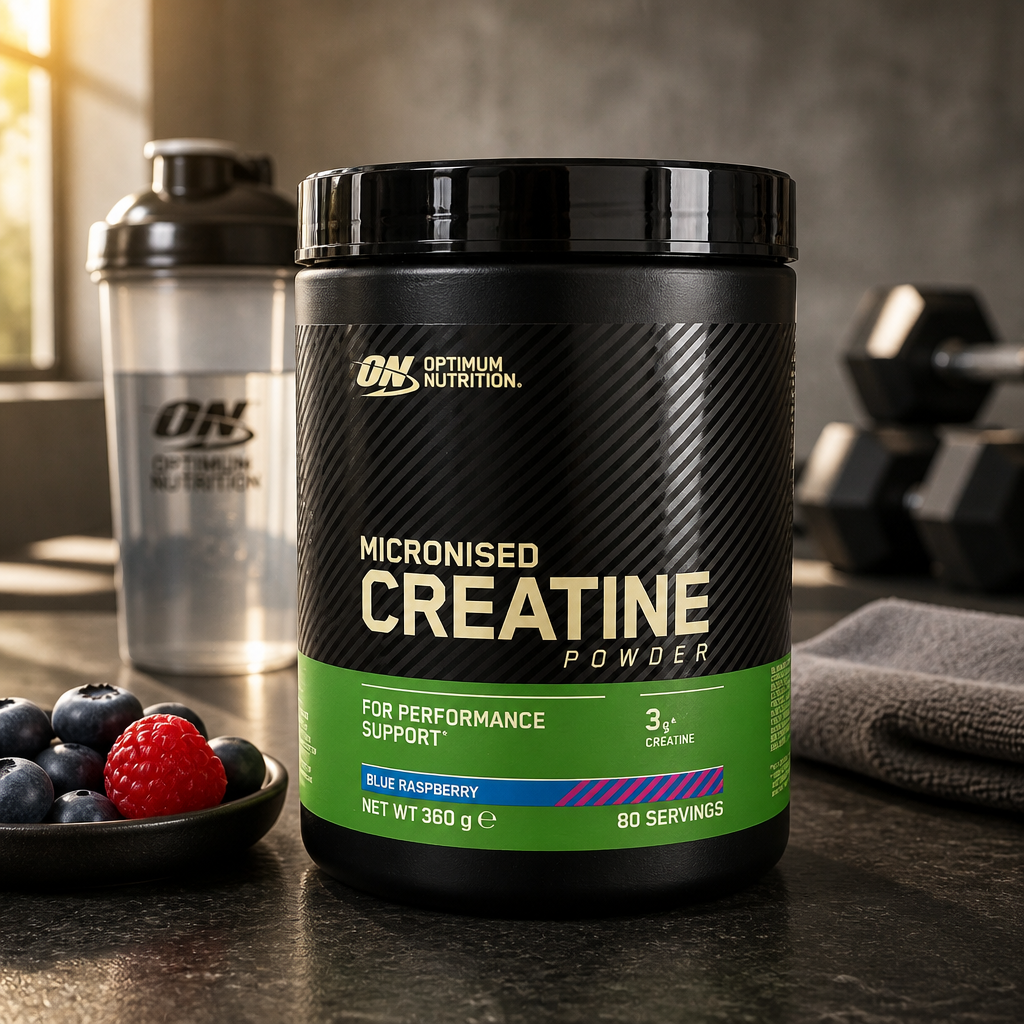 Optimum Nutrition Micronized Creatine Powder – Blue Raspberry - Image 2
