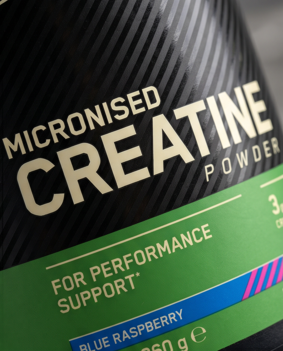 Optimum Nutrition Micronized Creatine Powder – Blue Raspberry - Image 3