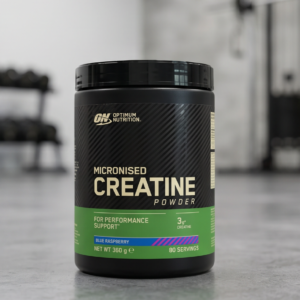 Optimum Nutrition Micronized Creatine Powder – Blue Raspberry