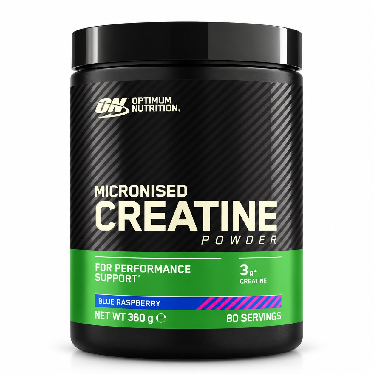 Optimum Nutrition Micronized Creatine Powder – Blue Raspberry