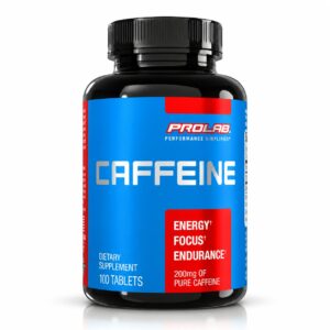 ProLab Caffeine – 100 Tablets | 200mg Pure Caffeine